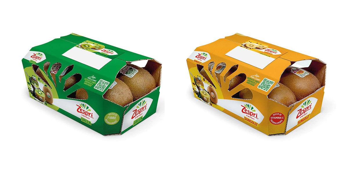 Zespri, nuovo packaging per Green e SunGold Italiafruit News